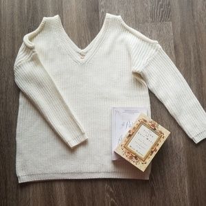 Bone White Sweater